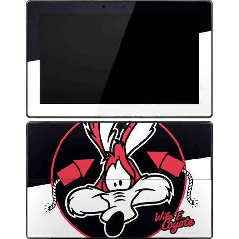 Looney Tunes Retro Wile E Coyote Surface Pro Tablet Skin